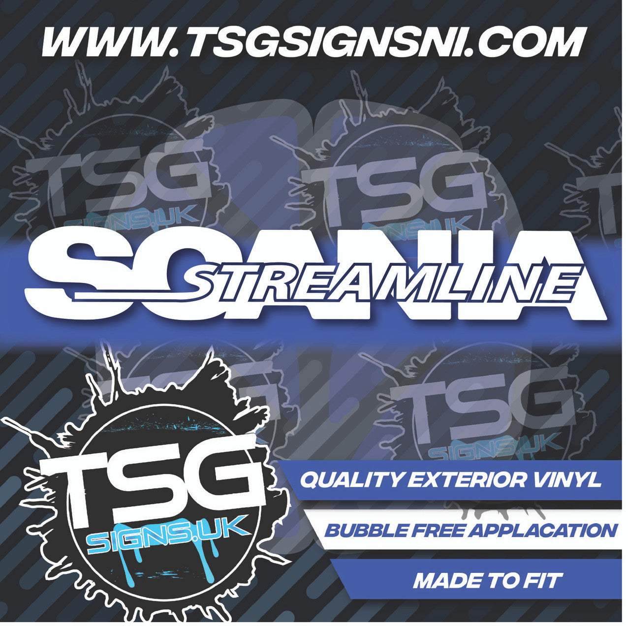 Scania Streamline White - Style 36