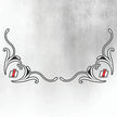CASE OPTUM IH Tractor Decal - Silver & Black