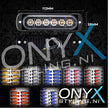 12V 24V 6smd LED Strobe Warning Light Strobe Grille Flashing Lightbar - Single