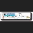 STYLE 18 WEDDING BEACH PERSONLISED TEXT