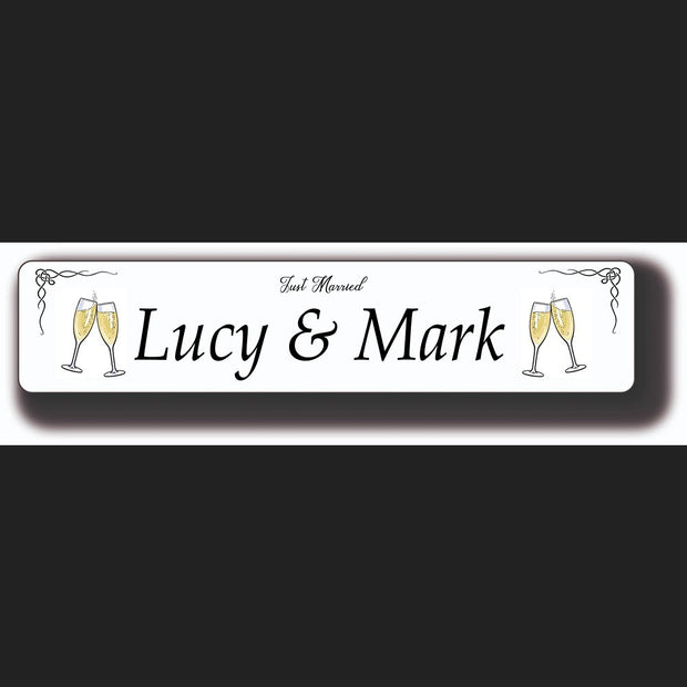 STYLE 21 WEDDING PLATE PERSONALISED