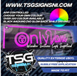 STYLE 34 Only Vans RGB Window Light Board