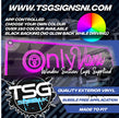 STYLE 34 Only Vans RGB Window Light Board