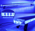 97.5cm Ice Blue LED Emergency Warning Light Bar – 10 Flash Modes | 12V/24V | IP67