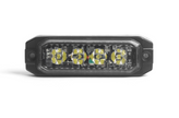 4 LED Amber Emergency Warning Strobe Light – 12W | 12V/24V