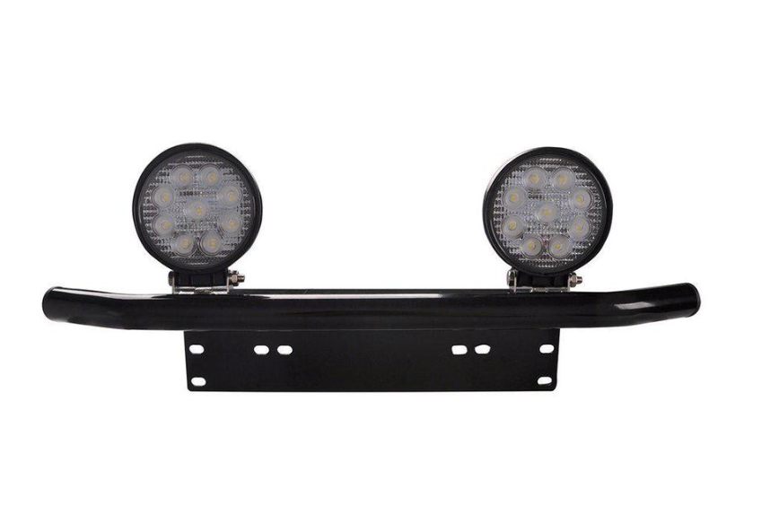 Universal Number Plate LED Light Bar Mounting Bracket – Black | 60cm