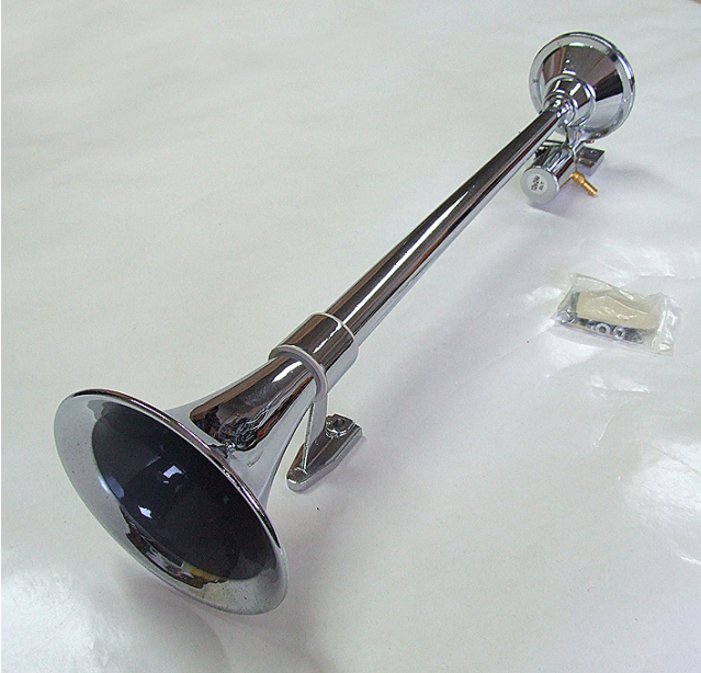 43cm Chrome Thromba Air Horn Kit with Compressor 12V – 150dB