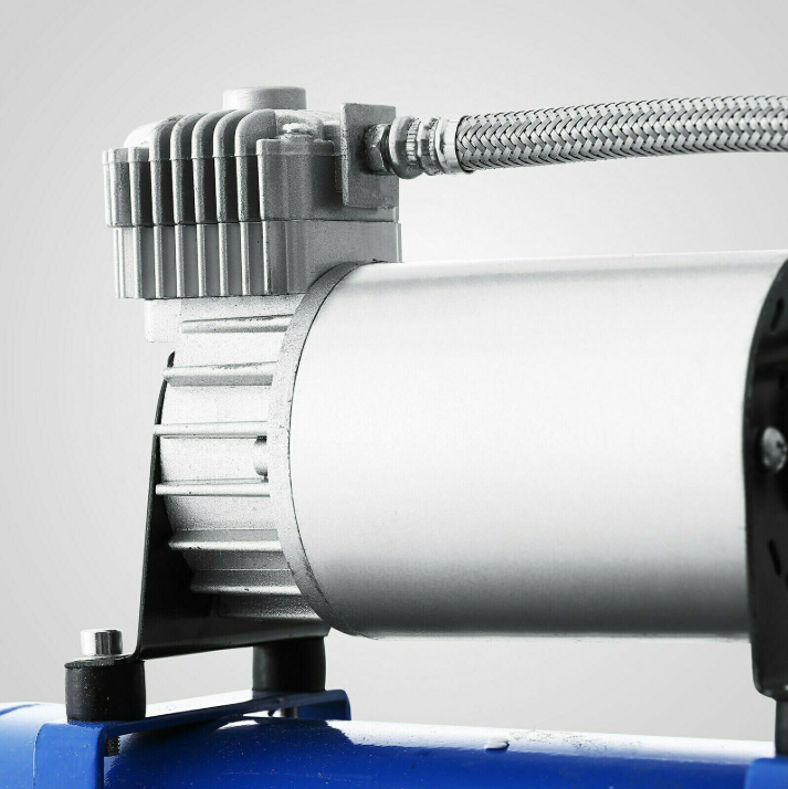 12V 6L Air Compressor Tank Kit 150 PSI (8 Bar) Heavy Duty – UPGRADED PUMP Ideal for Air Horn Setup