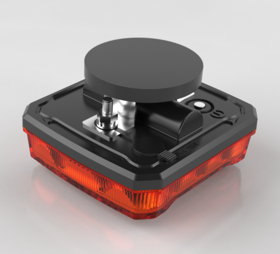 Wireless Rechargeable LED Amber Warning Lights – 12 Flash Modes | Magnetic Mount | ECE R65 Approved