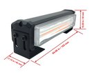 12V/24V Amber LED Emergency Strobe Lights – 2 Piece Kit with Controller | 12 Flash Modes