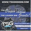 The Deeper I Plough, The Louder She Grunts White - Style 50