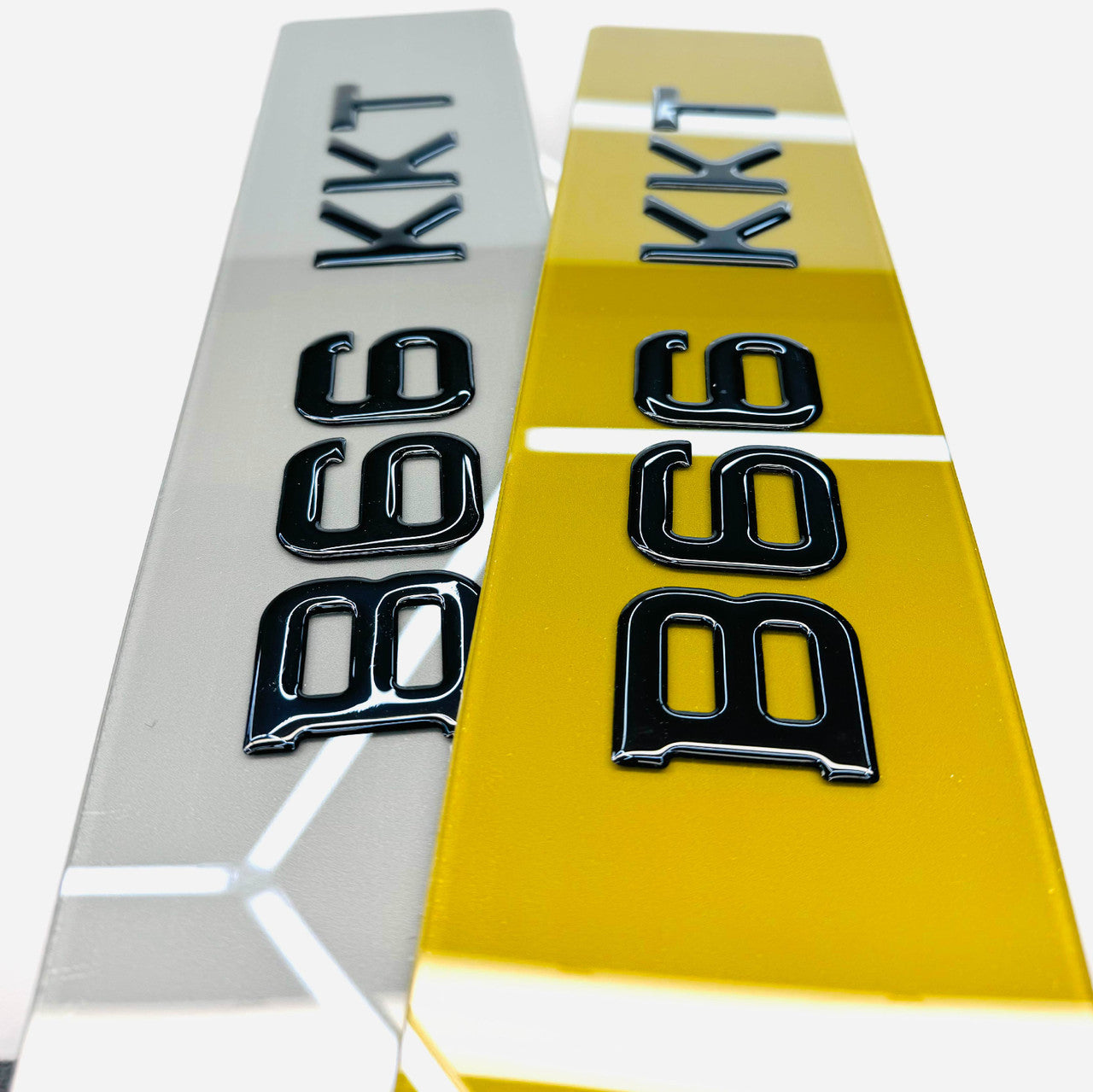 TINTED 3D GEL 50mm LETTERS - METRO STYLE UK