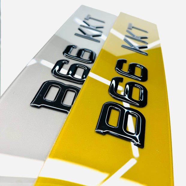 TINTED 3D GEL 50mm LETTERS - METRO STYLE UK