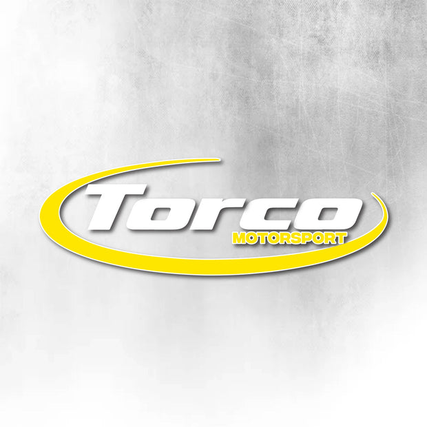 TORCO MOTORSPORT TUNING WINDOW DECAL VARIOUS COLOURS