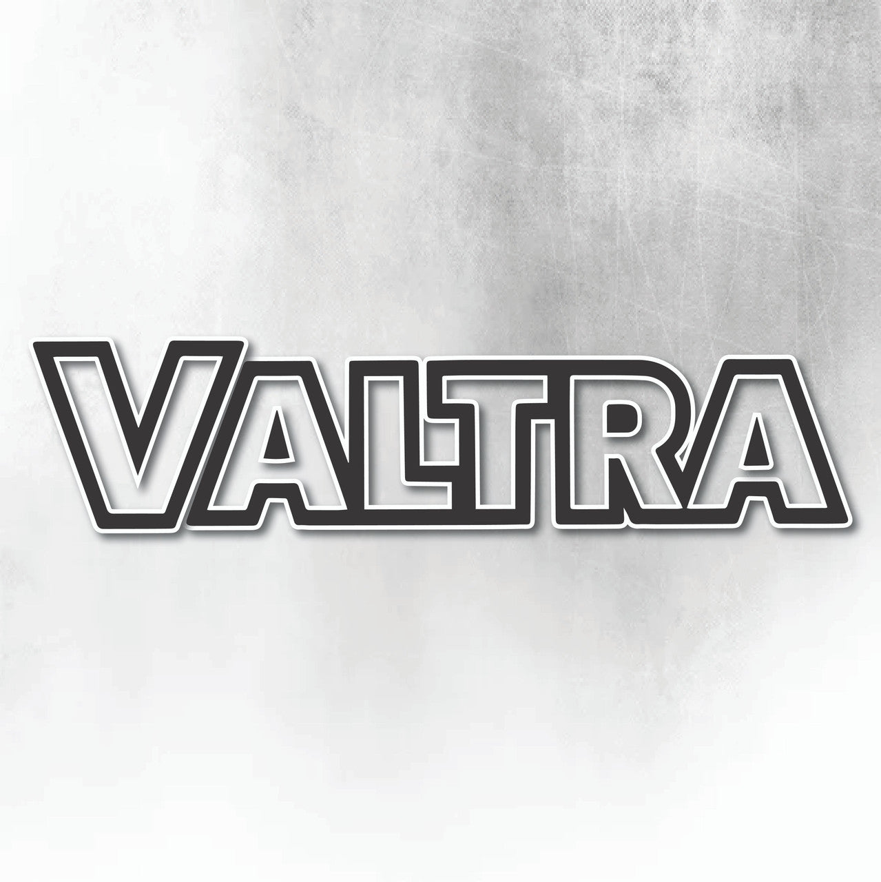VALTRA SOLID WHITE WINDOW DECAL