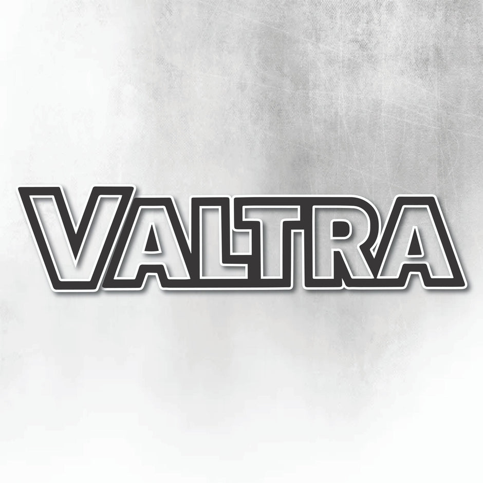 VALTRA SOLID WHITE WINDOW DECAL