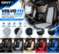 Volvo FH (2016–2020) Luxury Eco-Leather Seat Covers – Driver & Passenger Set
