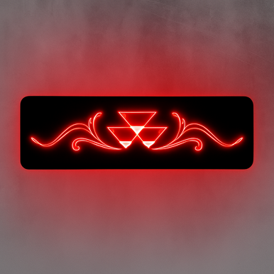 STYLE 26 Massey Swirls RGB Window Light Board