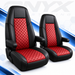 DAF XF (2015–2021) Luxury Eco-Leather Seat Covers – Driver & Passenger Set