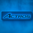 3D ACTROS Text RGB COLOUR LED Light Up Sign