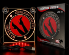 Lightbox Deluxe Red Light District LED – USB 17x17cm