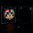 LightBox Deluxe Super V8 Swedish Perfection – 17x17cm LED Truck Sign with USB Plug