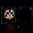 LightBox Deluxe Super V8 Swedish Perfection – 17x17cm LED Truck Sign with USB Plug