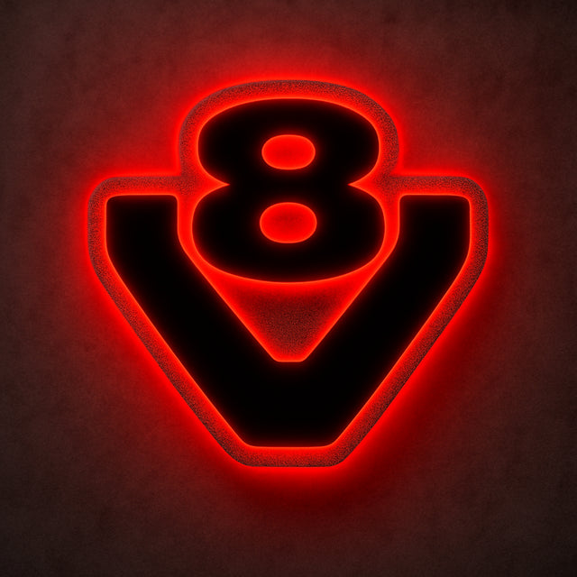 Scania 3D V8 LED RGB Colour Light Board