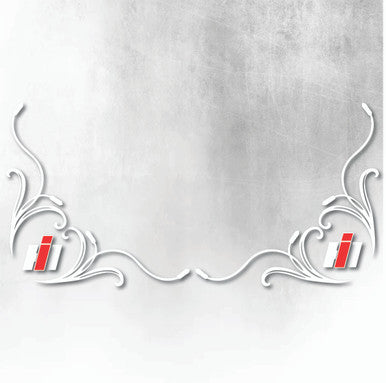 CASE IH SIDE WINDOW SWIRLS - PAIR