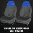 Action Sport Universal Seat Covers – Blue & Black