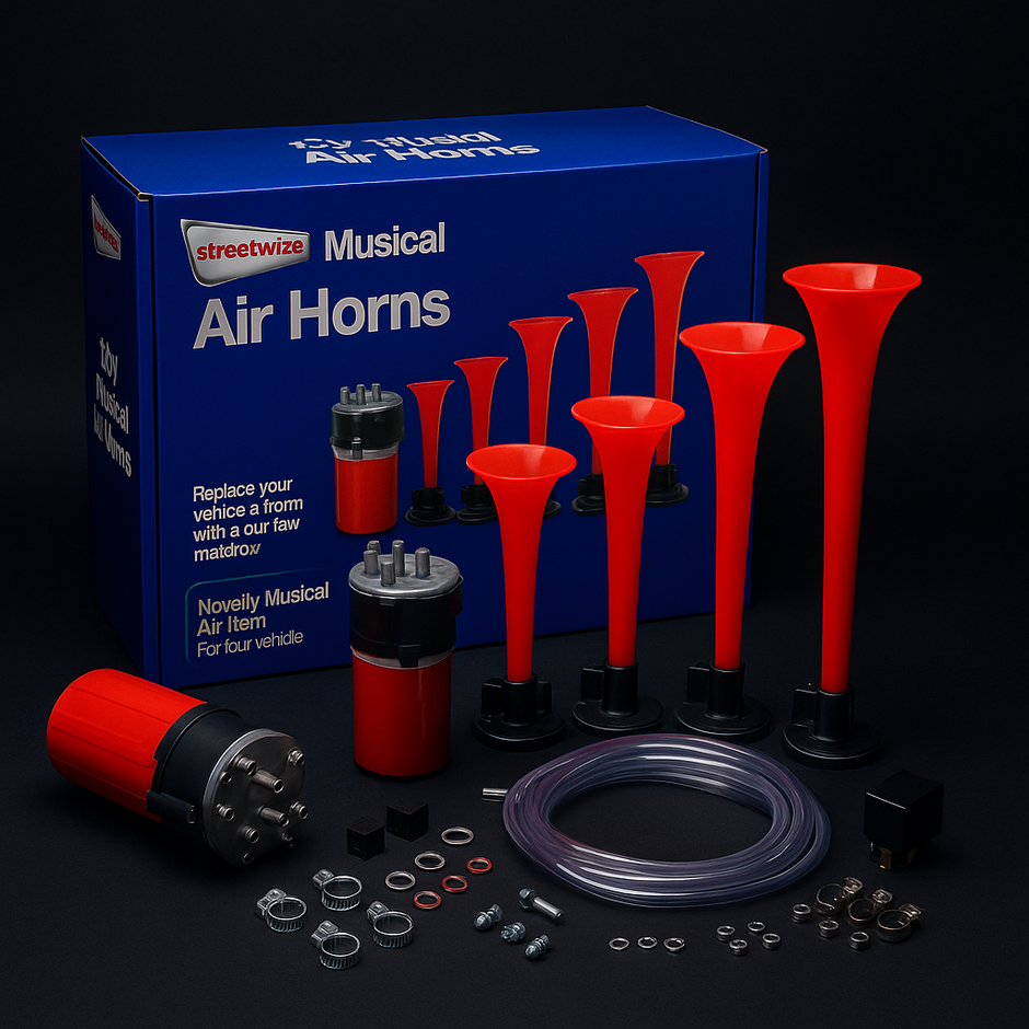 117dB Dixie Musical Air Horn Set – Dukes of Hazzard Tune