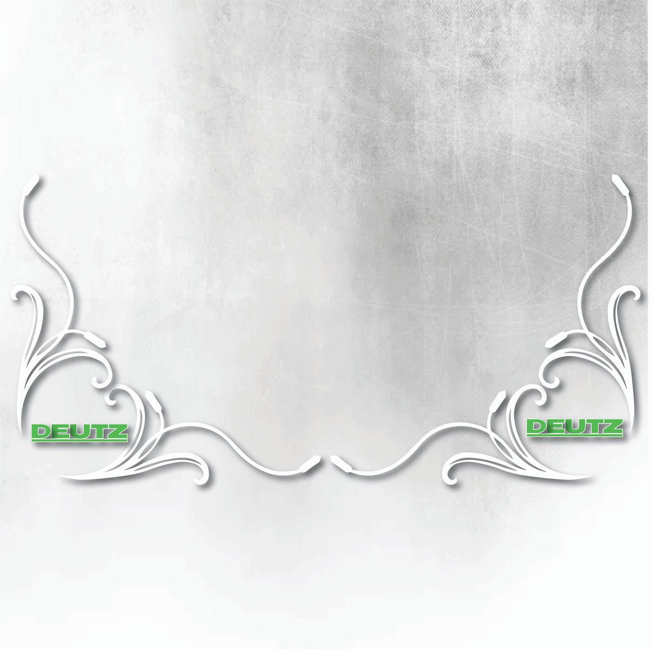 DEUTZ SIDE WINDOW SWIRLS - PAIR