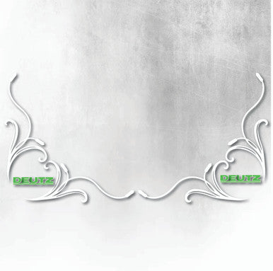 DEUTZ SIDE WINDOW SWIRLS - PAIR