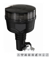 36 LED Smoked Lens Amber Warning Beacon – 19W | 7 Flash & Rotating Modes | ECE R65 | 12V/24V