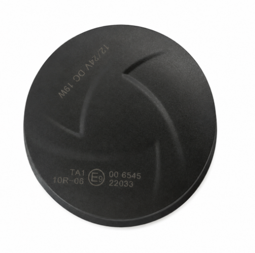 36 LED Smoked Lens Amber Warning Beacon – 19W | 7 Flash & Rotating Modes | ECE R65 | 12V/24V