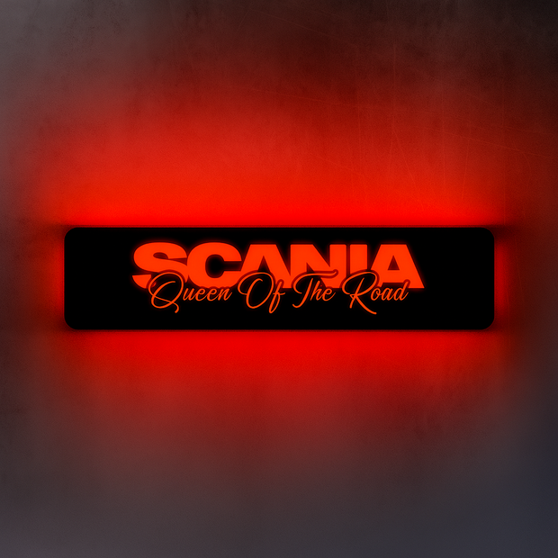 STYLE 2 Scania Queen Of The Road RGB Window Light Board