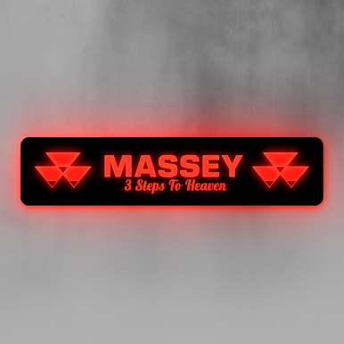STYLE 55 Massey Ferguson Large RGB Window Light Board
