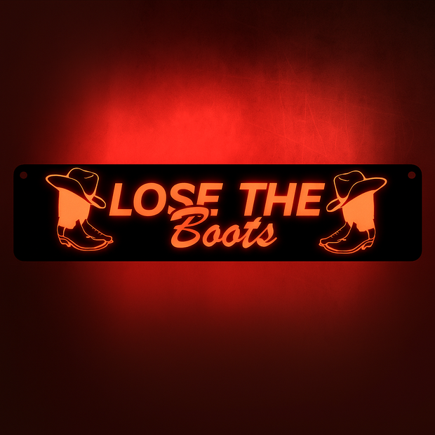 Lose The Boots RGB Window Light Board