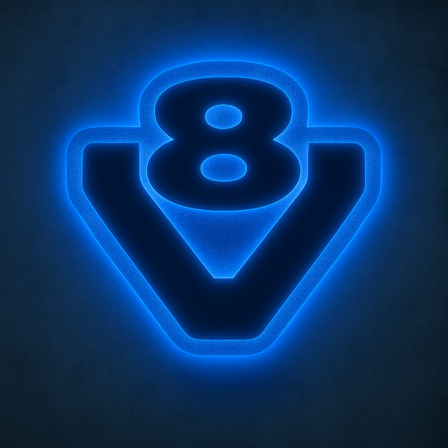 Scania 3D V8 LED RGB Colour Light Board