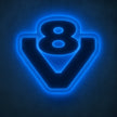 Scania 3D V8 LED RGB Colour Light Board