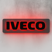 3D IVECO Letters RGB COLOUR LED Light Up Sign