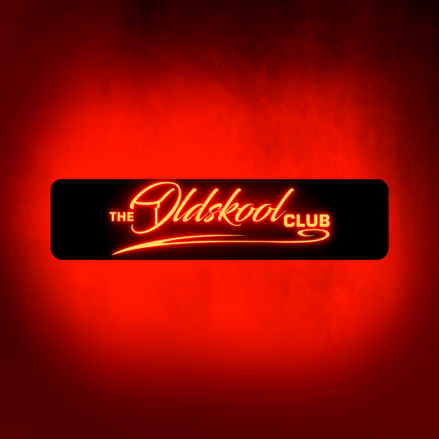 STYLE 4 The Old Skool Club RGB Window Light Board