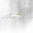 FENDT GREEN AND WHITE REAR WINDOW SWIRL