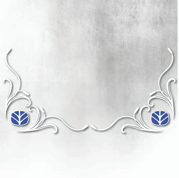 FIAT NEW HOLLAND SIDE WINDOW SWIRLS - PAIR