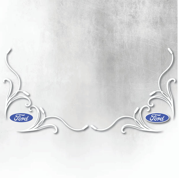FORD SIDE WINDOW SWIRLS - PAIR