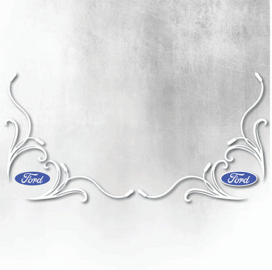 FORD SIDE WINDOW SWIRLS - PAIR