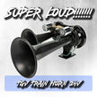 The Road King TGV Train Horn 12v & 24V Duel Voltage– 170dB Super Loud Dual Air Horn