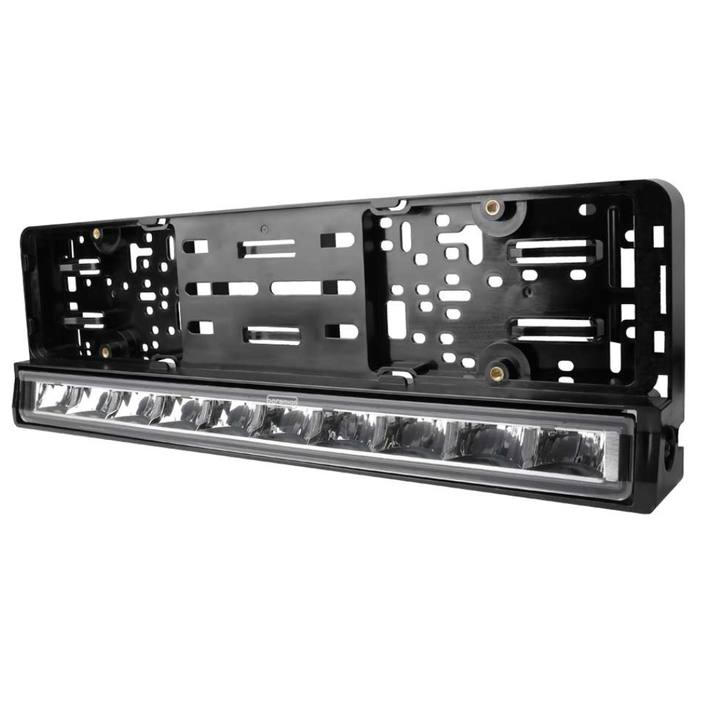Number Plate Light Bar / Holder 12v / 24v With Built In 20
