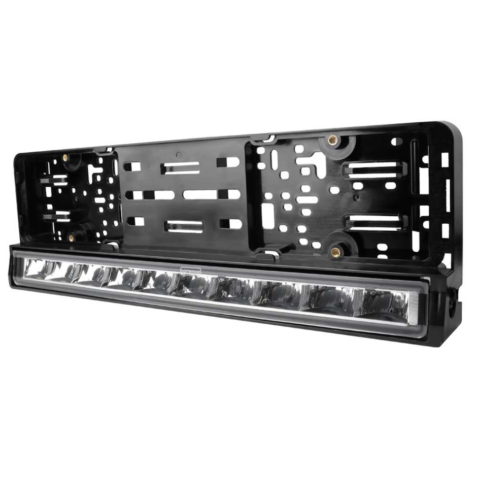 Number Plate Light Bar / Holder 12v / 24v With Built In 20