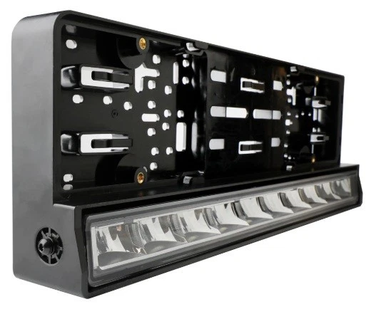 Number Plate Light Bar / Holder 12v / 24v With Built In 20